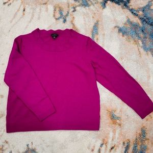 TALBOTS Magenta Sweater XLp